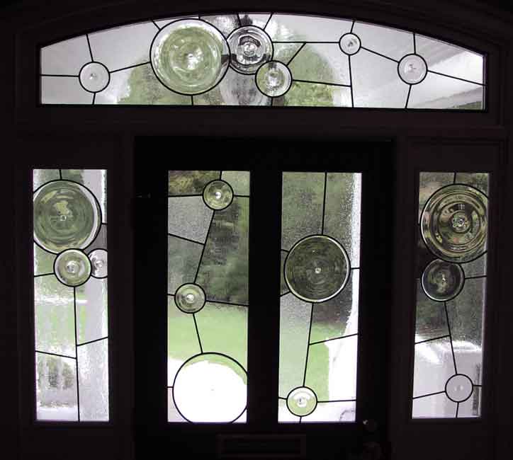 leaded glass windows