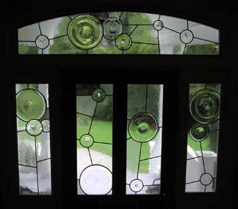 stained glass transom windows